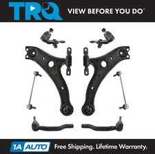 Kit de suspensión de varilla de amarre de enlace oscilante de rótula de brazo de control delantero 8 piezas para Camry