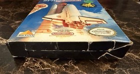 1991 Space Shuttle Nintendo NES Complete In Box Manual Game Poster
