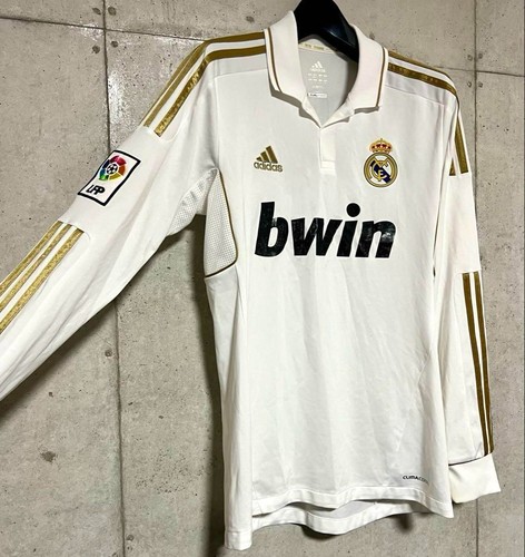 Cristiano Ronaldo Real Madrid 11/12 Heim Trikot #7 Langarm S Adidas - Bild 8 von 18