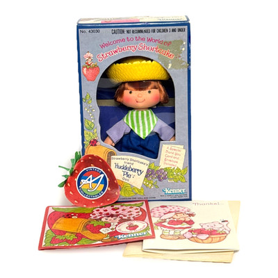 Rare Vintage 1979 1st Edition Strawberry Shortcake Huckleberry Pie Doll New IOB!