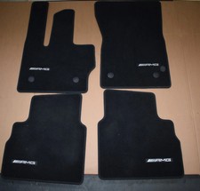 Original Mercedes w463 A G Klasse AMG Fußmatten Satz Velour schwarz Original Mercedes w463 A G Klasse AMG Fußmatten Satz Velour schwarz