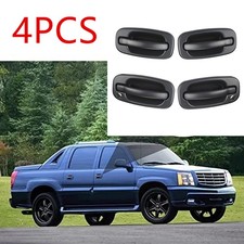 4PCS Black Exterior Front Driver Door Handle for99-06 lverado Tahoe Sierra Yukon