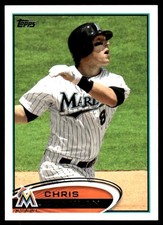 Chris Coghlan 2012 Topps #222 Miami Marlins MLB READ FREE SHIPPING AutographDen