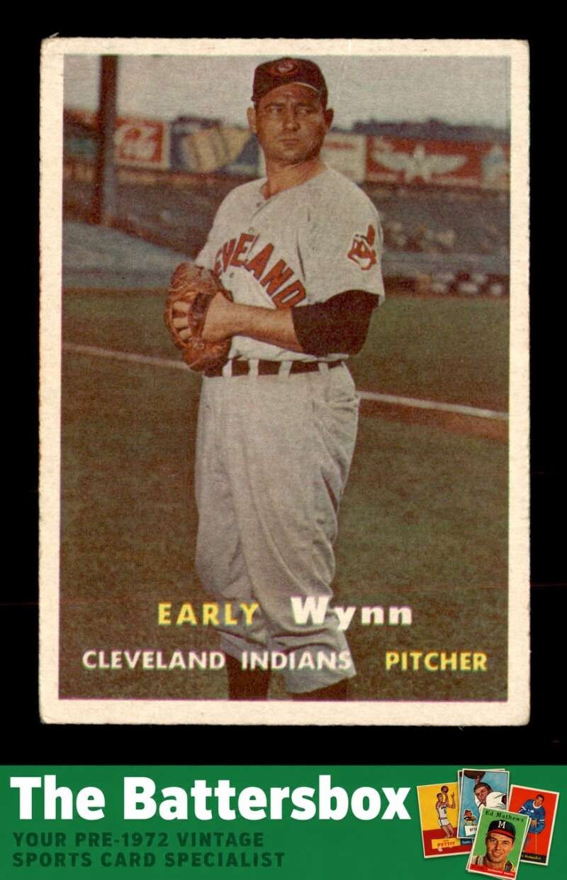 Early Wynn #40 Baseball Cards 1957 Topps trading card — raw and PSA graded price guide