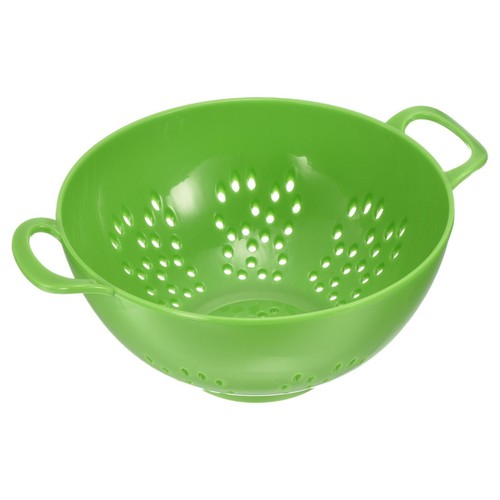 Rice Sieve Washing Colander Strainer Drainer Fruit Cleaning Bowl Green