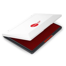 Extra Large Premium Red Felt Rubber Stamp Ink Pad 5 Point 875 x 8 Point 25 In