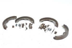 11-13 MERCEDES S550 W221 EMERGENCY PARKING BRAKE PAD KIT SET LEFT AND RIGHT OEM