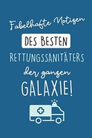Notizbuch RettungssanitäTer A5, 120 Seiten, Linierte BläTter, Geschenkidee