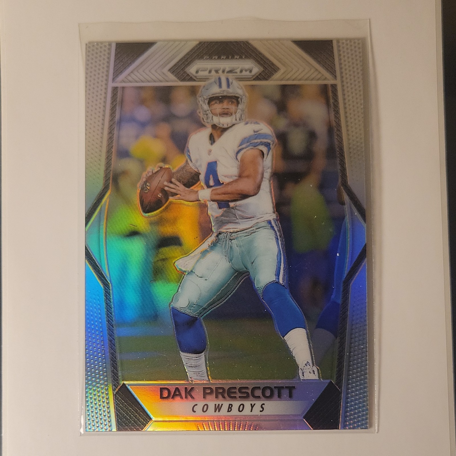 Panini 2017 Prizm Silver Prizm Dak Prescott #67 Cowboys Football Card