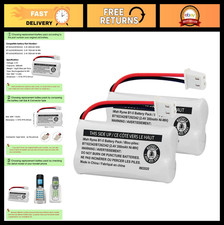 2-Pack 300mAh Ni-MH Cordless Phone Battery for AT T VTech Handsets - Compatible
