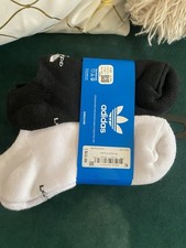 New Mens Adidas 8 Pair Low Cut Athletic Socks.