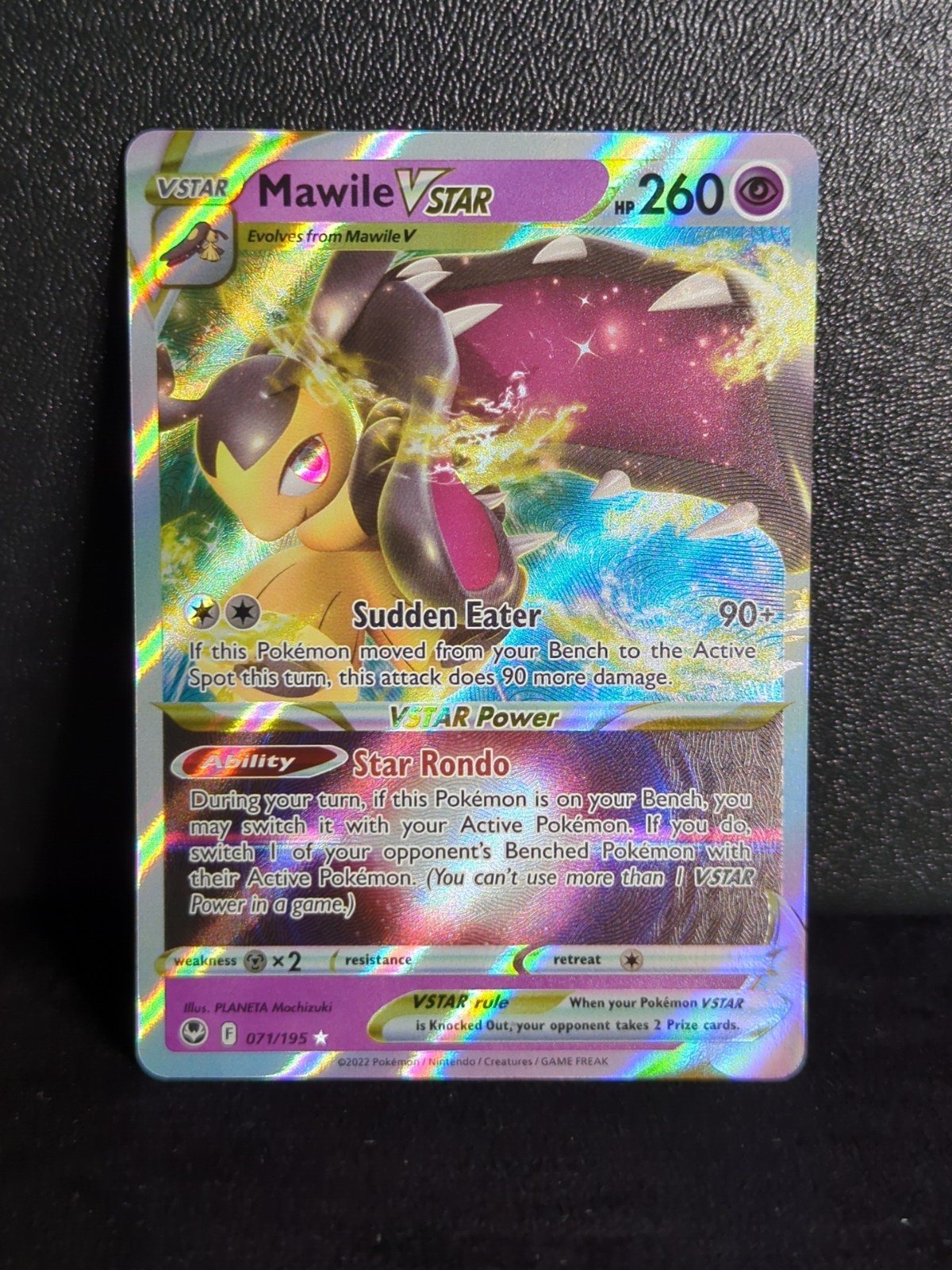 Pokemon Mawile VSTAR Silver Tempest 071/195 NEAR MINT