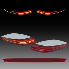 For 2014-2016 Porsche Panamera Upgrade 971 Style Red Led Tail Light W Animation