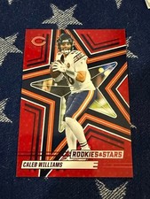 2025 Rookies & Stars Caleb Williams Red #64 Chicago Bears 