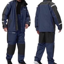 Navis Marine Pro Men's Coastal Sailing Waterproof Jacket  Bib Pants Combo XL