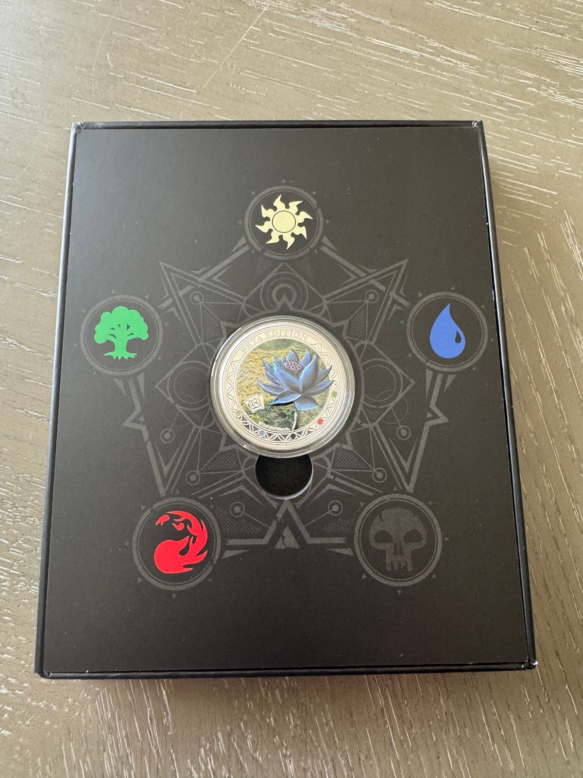 2024 Magic The Gathering Black Lotus Beta Samoa 1oz Silver Coin MTG view 2