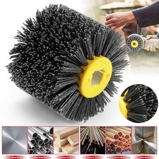 Nylon Wheel Brush Nylon Abrasive Brush Cleaning Wire Premium for Satin Machine
