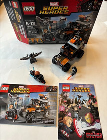 LEGO Marvel Super Heroes-Lot of 5: 76031-76050-76047-76014-76029-COMPLETE-Retire