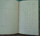 Rare 1909 C.B.&Q. RR Lines West Field book Survey Notes Prelim On Wildcat Divide — photo 8