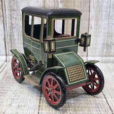 VTG Tin Lever Action Windup Car Modern Toys (Masudaya) Japan 1960s Rare HTF