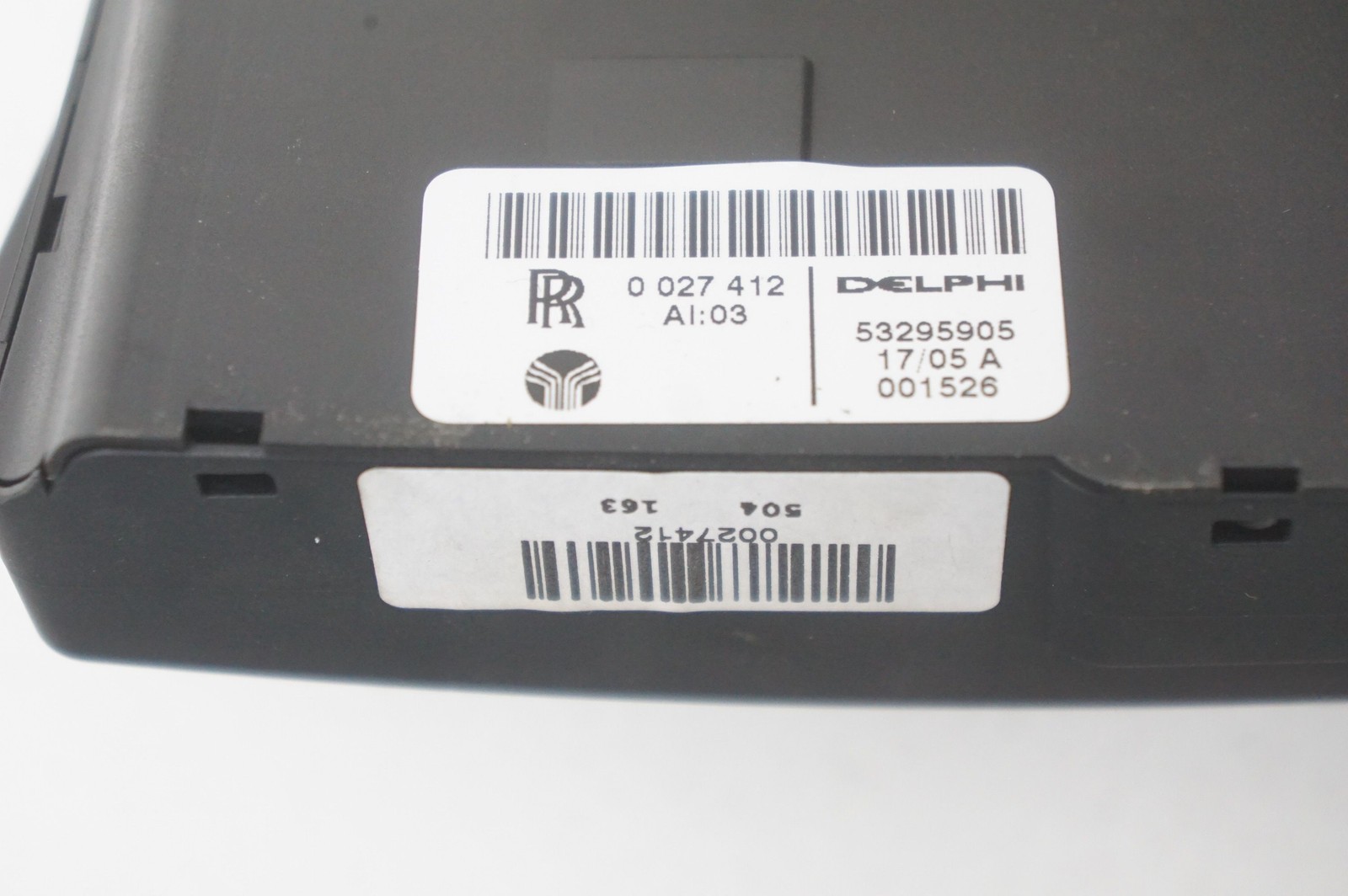 Front Center Console Right Seat Switch Trim 0027412 Rolls Royce Phantom Vii 2006