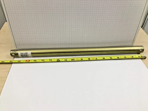 Minka-Aire 18 Inch Ceiling Fan Downrod, 1" OD, - Soft Brass - DR518-SBR - Picture 1 of 4