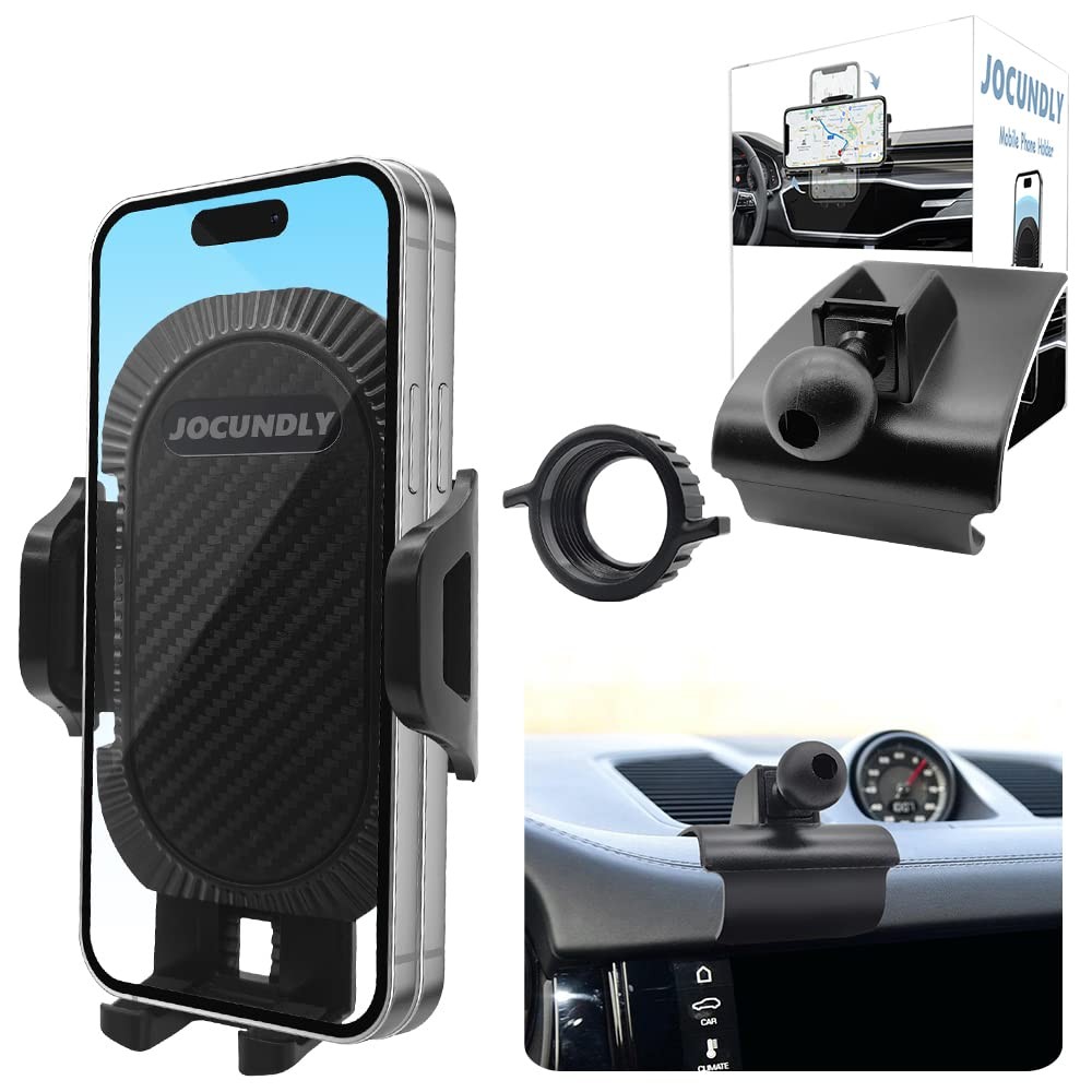 Universal Car Phone Mount for Porsche Macan & Cayenne with Thick Case Compatibility-image
