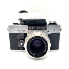 Exakta RTL 1000 With Ttl Prism Carl Zeiss Jena Tessar 50mm F/2.8 Kit Set