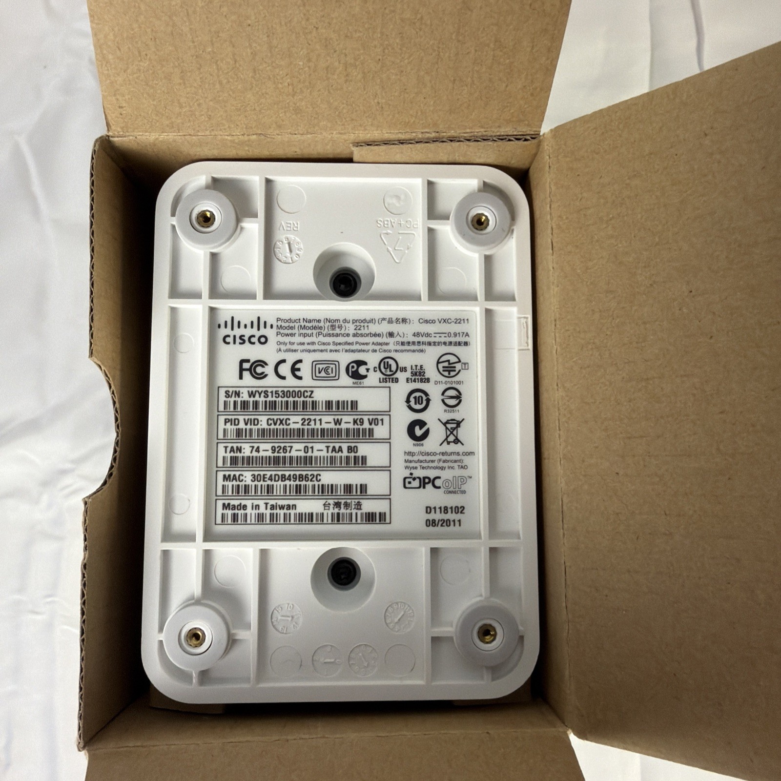Cisco VXC-2211 Virtualization Thin Client NO AC Adapter New NIP | eBay
