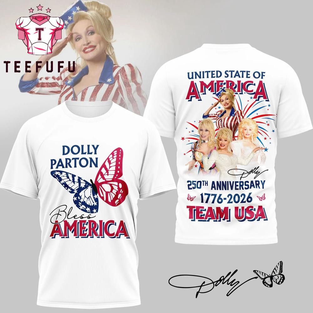 Dolly Parton 250 Years Of 3D Shirt