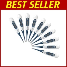iProven Oral & Rectal Thermometer, 10 Sec Readings, 10 Pack