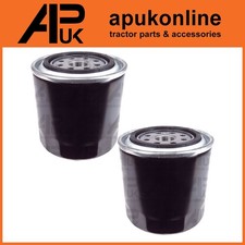 2x Spin on Type Short Oil Filter for David Brown 996 1190 1290 1390 1490 Tractor