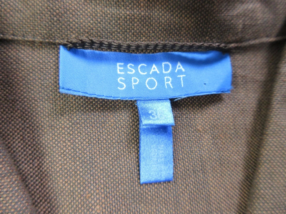 Chaqueta deportiva Escada para mujer 38 blazer de lino con cuatro botones blazer Croacia Foto 4 de 4