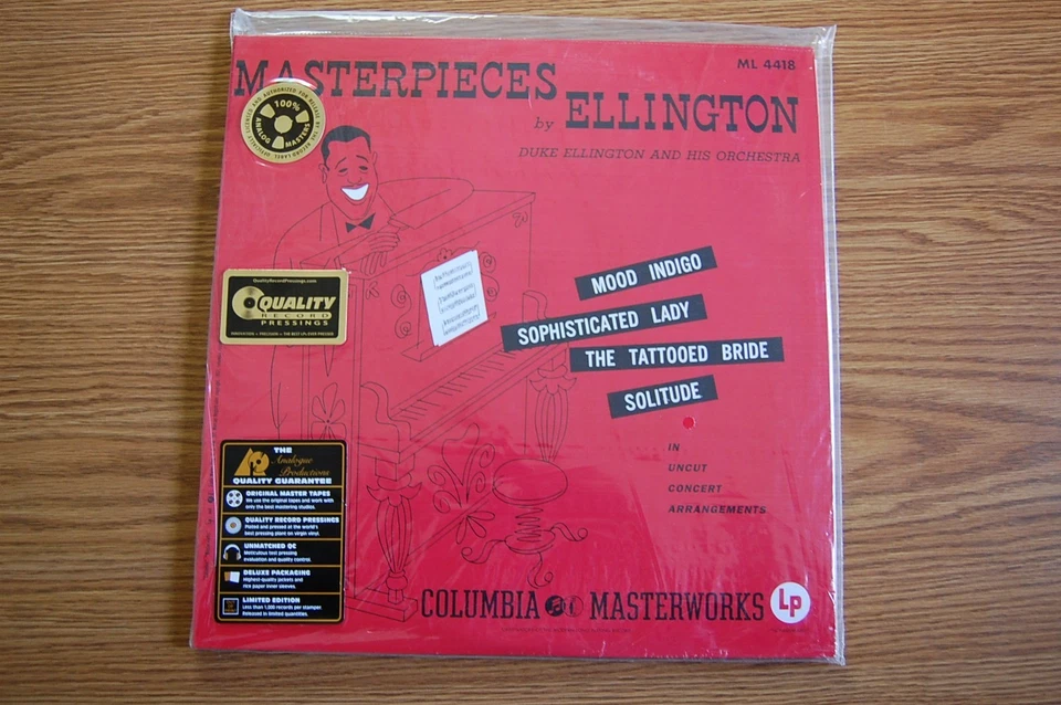 Duke Ellington & Orchestra - Masterpieces 2LP 45RPM NEW SEALED - Image 2 of 4