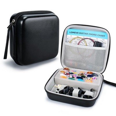 85PCS Guitar Accessories Kit Holder Case Include Acoustic Strings, Tuner, Cap...