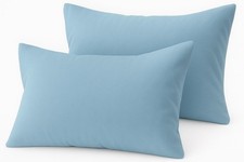   Pillowcase 16x20 Set of 2, 100 Cotton 600 Thread Count Pillow Covers, Soft...