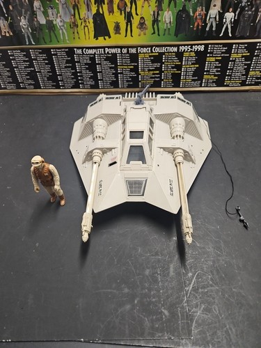 Star Wars 1980 Snowspeeder komplett und funktionierende Elektronik! Kenner!