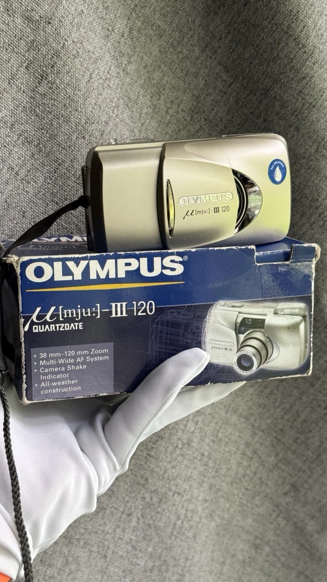 Olympus µ[mju:]-III 120 Film Cameras for sale | eBay
