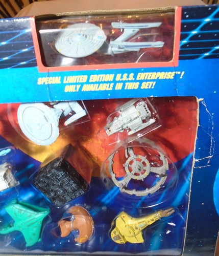Micro Machines Space Star Trek Limited Edition Collector's Set 1993 Galoob 65831 - Picture 2 of 4