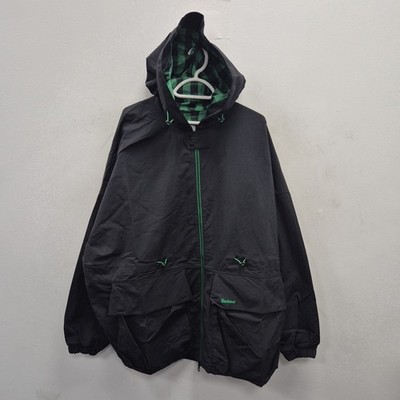 Barbour x Asos Exclusive Acoustic Showerproof Oversized Hooded Coat Jacket Large