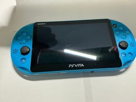 Excellent Sony PlayStation PS Vita PCH-2000 Slim Aqua Blue Model