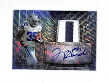 2013 Bowman Steeling Joseph Randle 78/125 Auto Patch Rookie Card Cowboys . rookie card picture