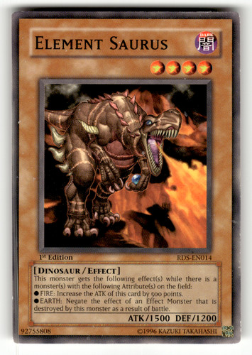 Element Saurus RDS-EN014 Common 1st Edition Rise of Destiny