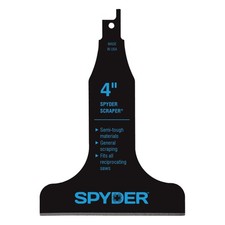 4 in Scraper Blade Attachment for Reciprocating Saws Spyder 00320