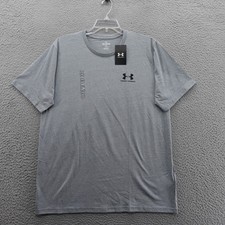 Under Armour Sportstyle TShirt 2XL Gray Heather Men Short Sleeve Athletic NWT