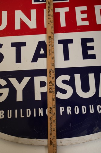 United States Gypsum Sign (HSE-LC1/JSF6) Building Products USG Diecut Drywall - Picture 18 of 23