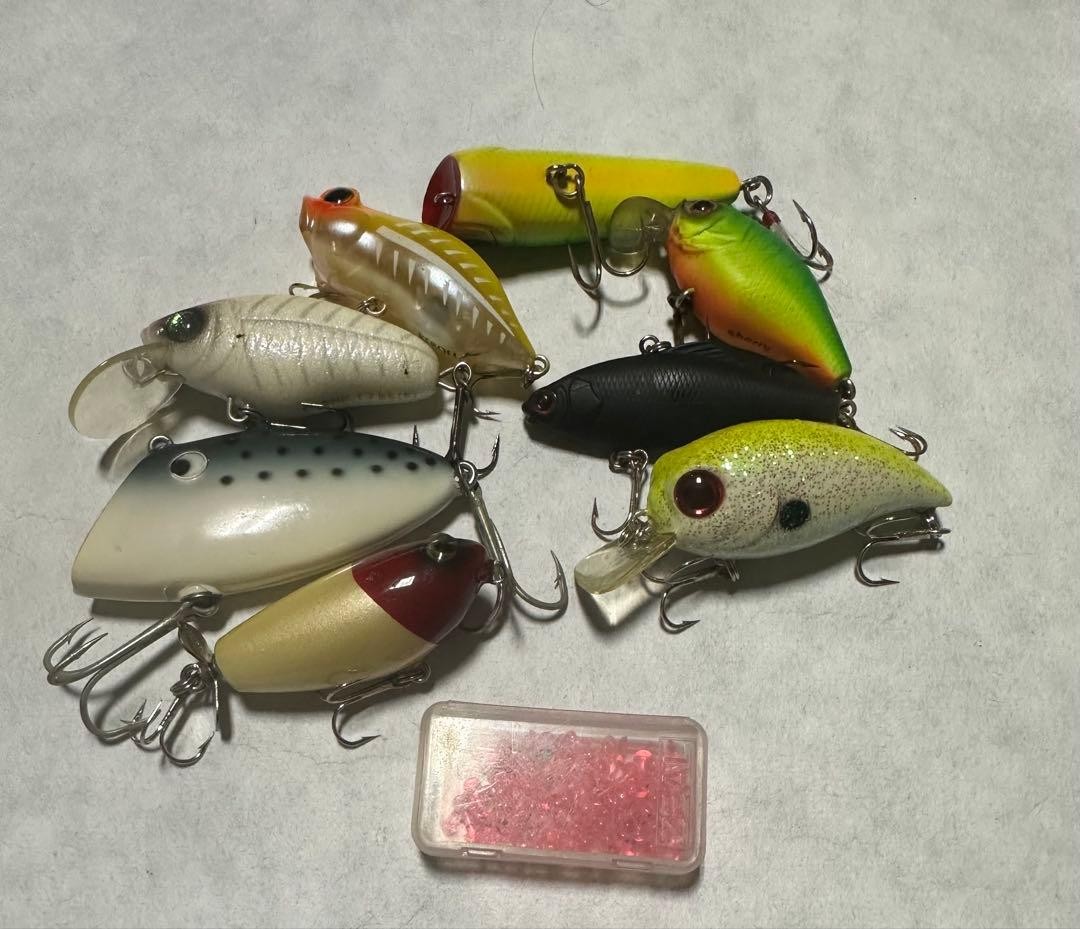 Doraku Heddon ZEAL Old Lure Set in Original Box Fish Fishing Bait Used - Image 10