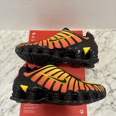 Nike Shox TL Sunrise Gradient Amarillo Orange Black Bengals AV3595