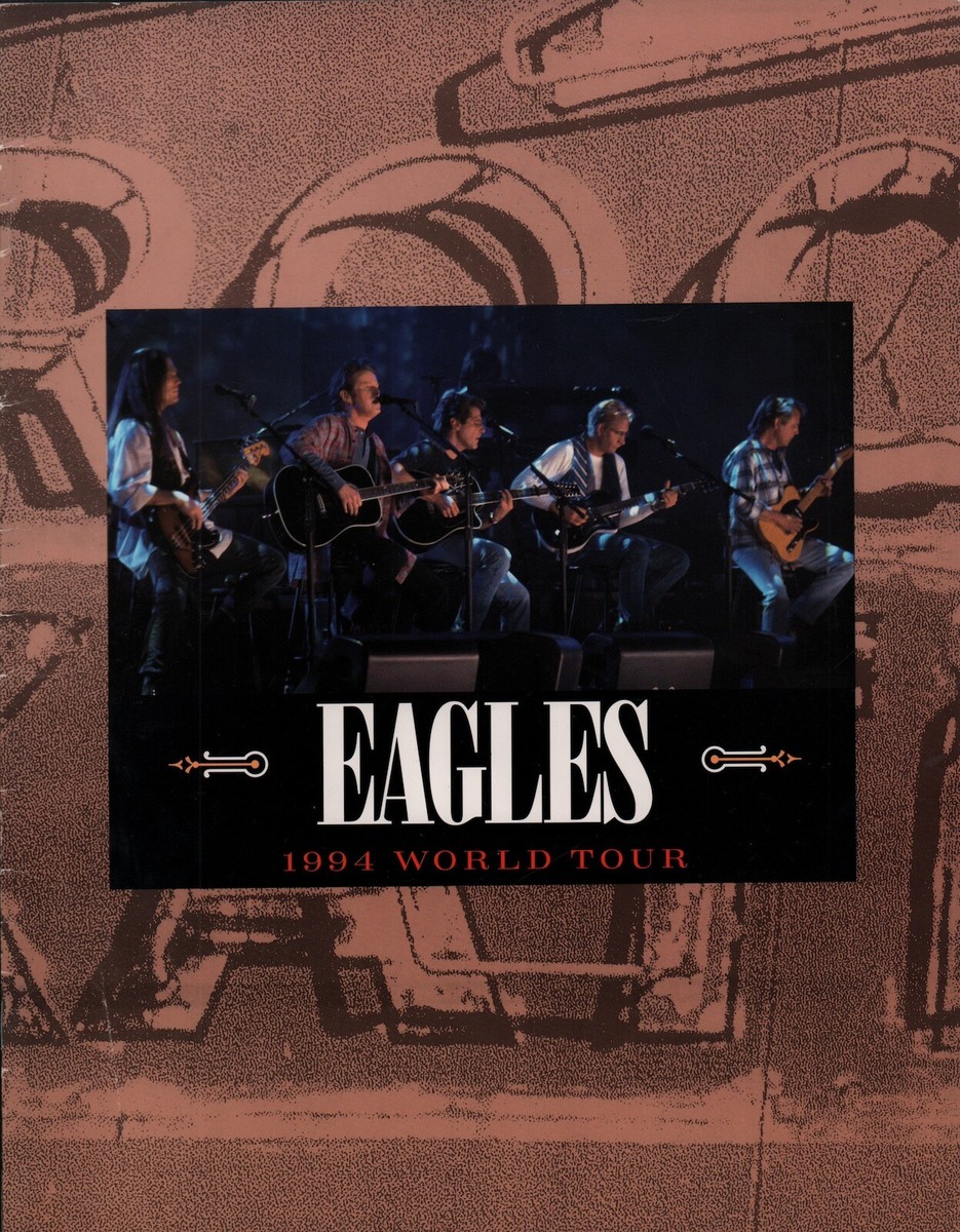 EAGLES 1994 HELL FREEZES OVER TOUR CONCERT PROGRAM BOOK BOOKLET