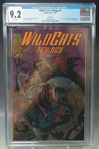 FUMETTO WILDCATS TRILOGY #1 1993 IMMAGINE BRONDON CHOI CGC 9.2 GRADE - Foto 1 di 3